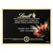 Lindt Dark thins hořká čokoláda 125g
