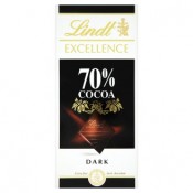 Lindt Excellence 70% kakaa hořká čokoláda 100g