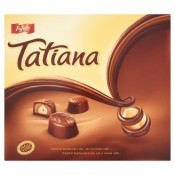 Figaro Tatiana Čokoládové bonbóny s lískooříškovou náplní a celým lískovým oříškem 194g