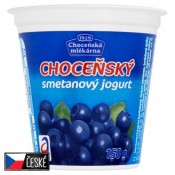 Choceňská Mlékárna Choceňský smetanový jogurt borůvkový 150g