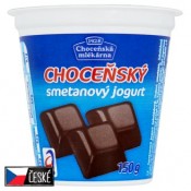 Choceňská Mlékárna Choceňský smetanový jogurt čokoládový 150g