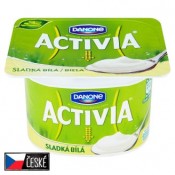 Danone Activia Bílá sladká jogurt s bifidokulturou 120g