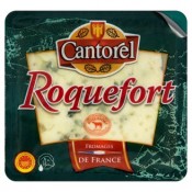 Cantorel Roquefort AOP zrající ovčí sýr s plísní uvnitř hmoty 100g
