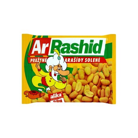 ArRashid Pražené arašídy solené 60g