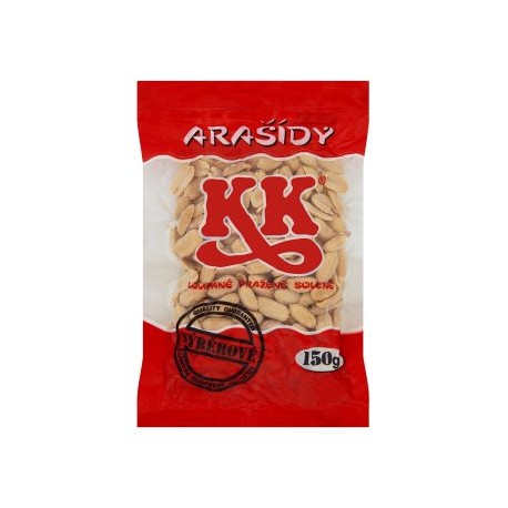 KK Arašídy loupané pražené solené 150g