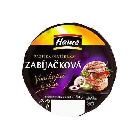 Hamé Zabijačková paštika 160g