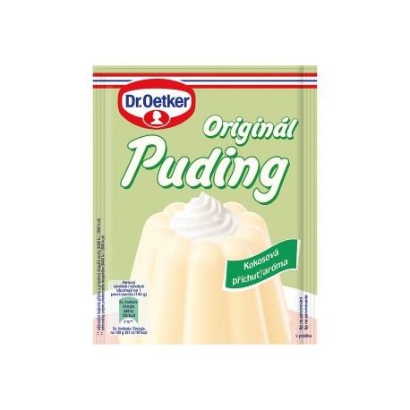 Dr. Oetker Originál Puding s kokosovou příchutí 37g