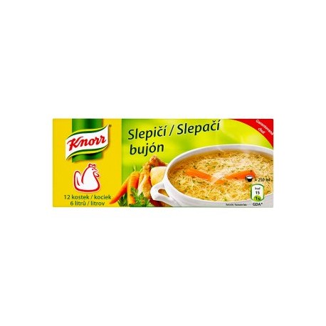 Knorr Slepičí bujón 12 x 10g