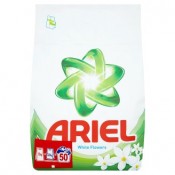 Ariel Compact White flowers prací prostředek 50 praní