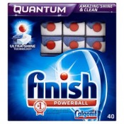 Finish Quantum Powerball tablety do myčky nádobí 40 ks 712g