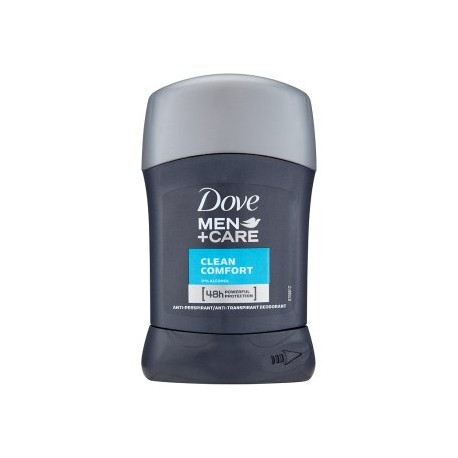 Dove Men+Care Clean comfort tuhý antiperspirant pro muže 50ml
