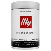  illy Espresso tmavě pražená mletá káva 250g